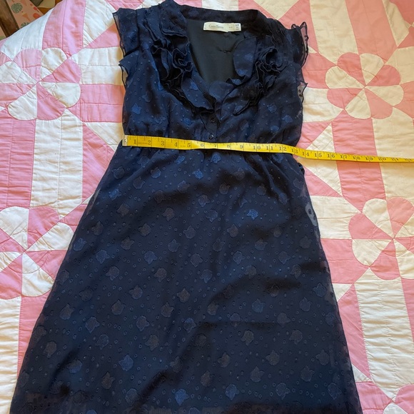 Navy blue cocktail dress - Picture 2 of 4